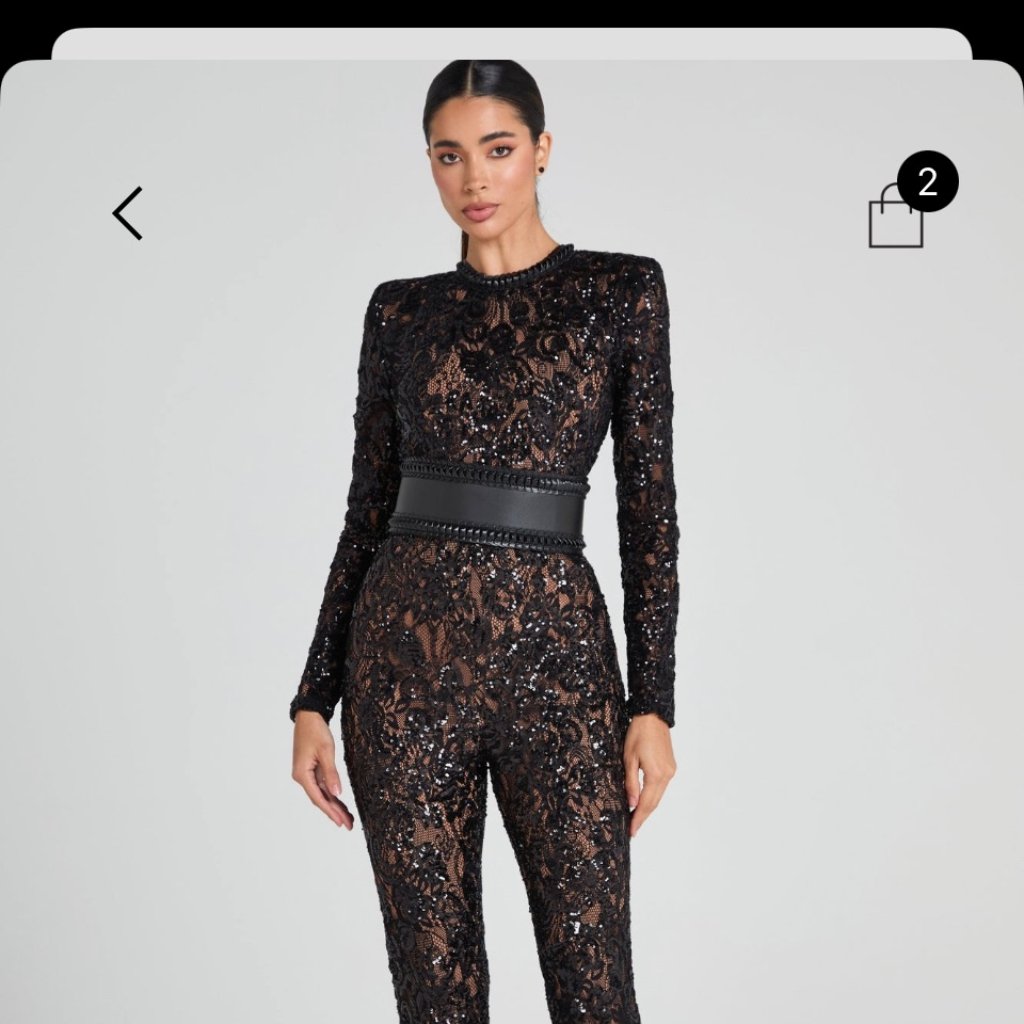 Nadine Merabi Jumpsuit Sz S